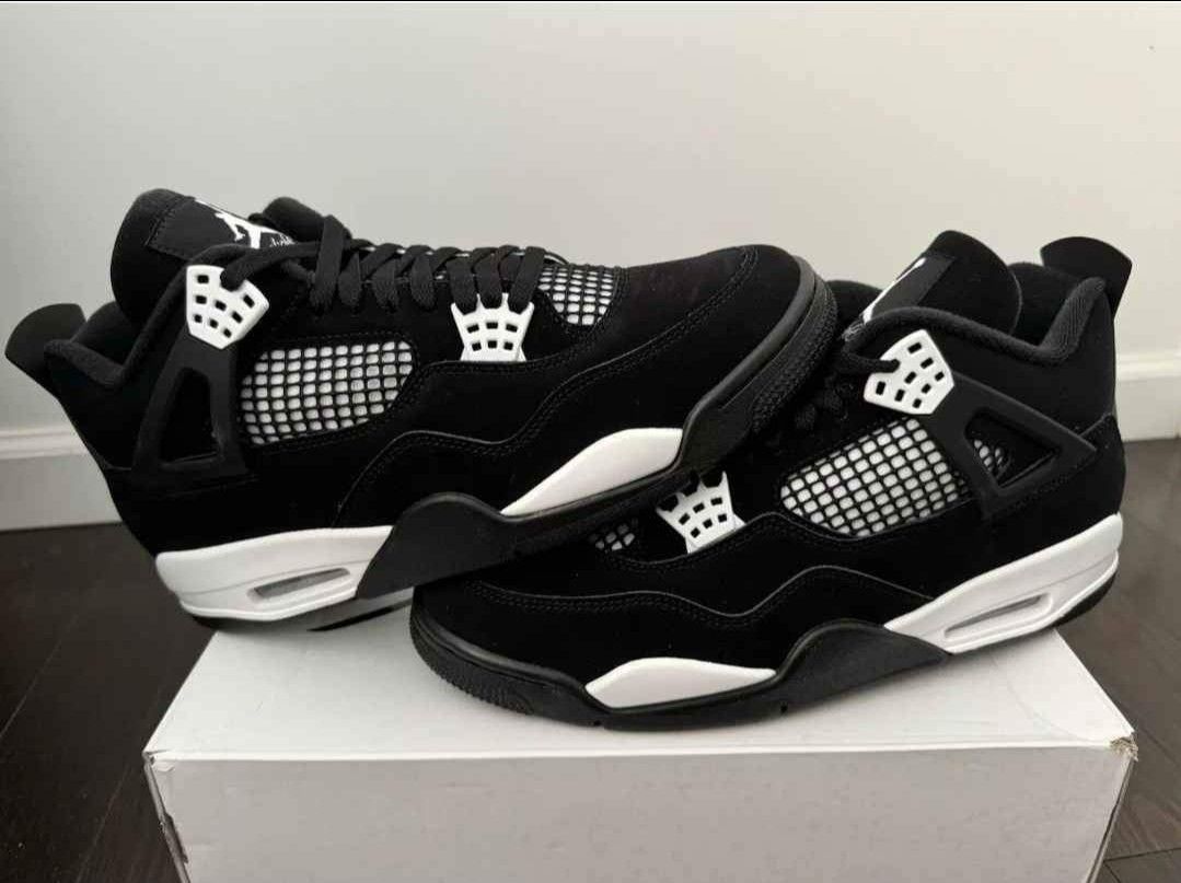 Jordan 4 Retro | White Thunder | Size 12