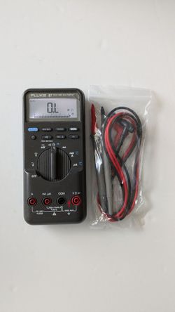Fluke 87 True RMS Digital Multimeter DMM Meter + New Test Leads