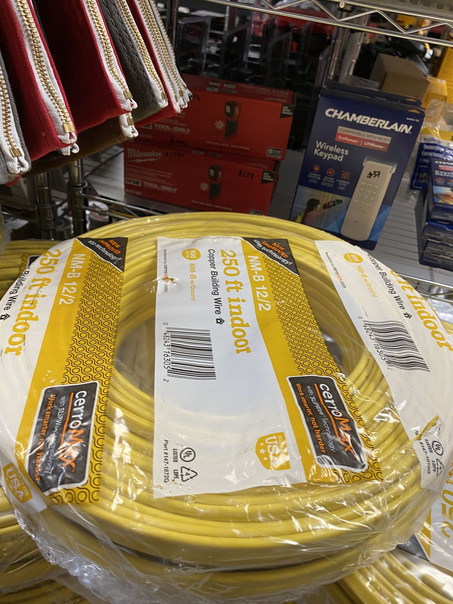 12/2 250ft Indoor Wire Romex