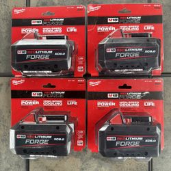 Forge XC8.0 Battery Milwaukee M18 RedLithium (each)