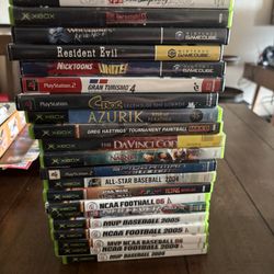 Video Game Lot Pick Up Only