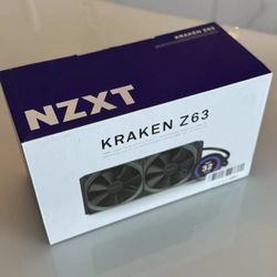 Read NZXT KRAKEN Z63 Liquid Cooler 280mm with LCD Display AIO (LCD Stuck In White)