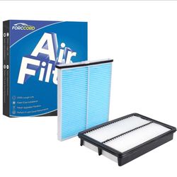 Cabin Engine Air Filter Fit For CX-5 (2013-2023), Mazda 3 (2014- 2018), Mazda 6 (2014-2021) Not Turbo, Cabin Filter Engine Air Filter Replacement