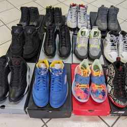 Air Jordan's (Different Sizes & Models)