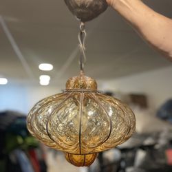 Vintage Murano Look Ceiling Lamp