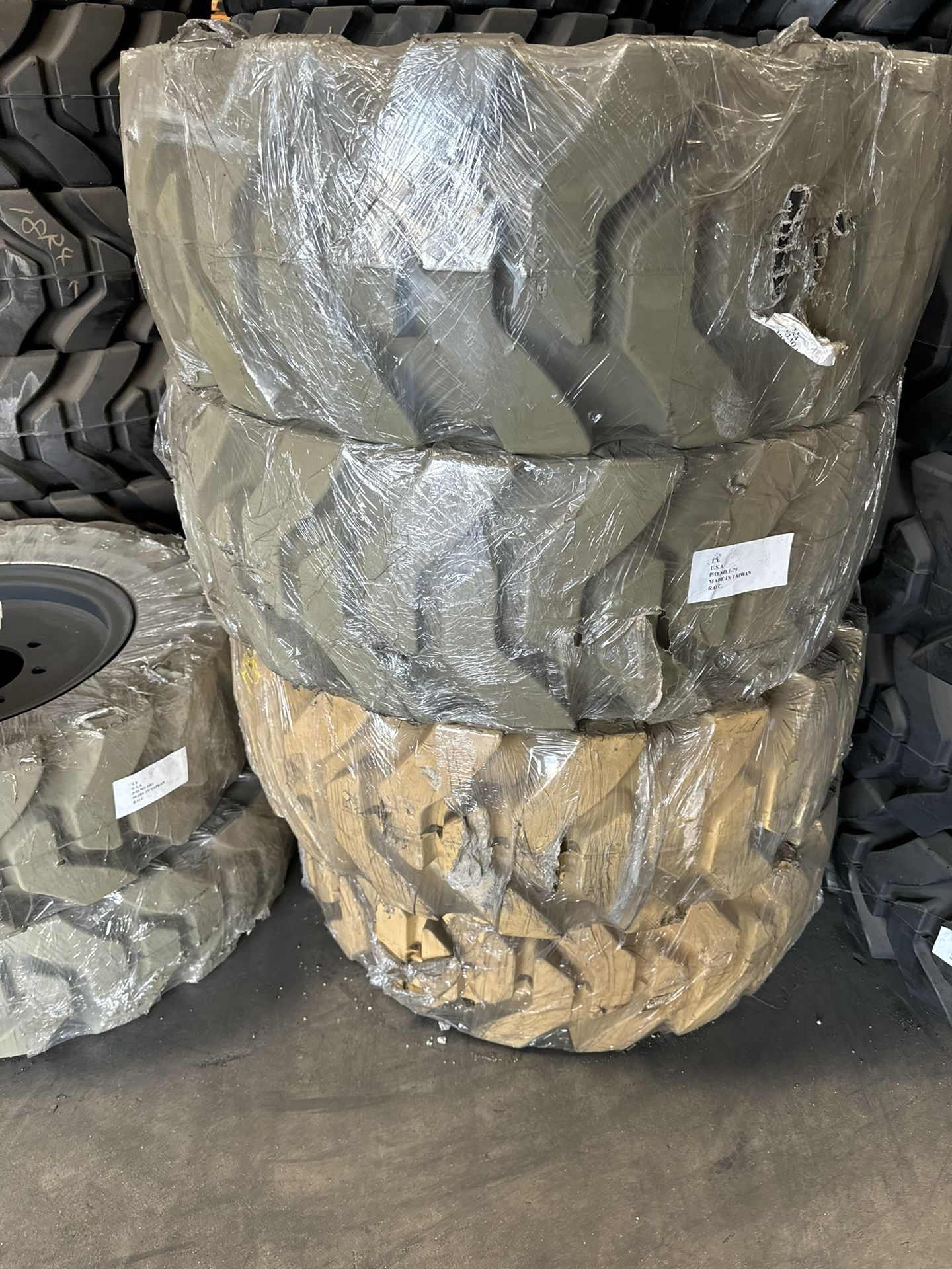 4 Solid Tires Bobcat Tires Non Marking $3500 