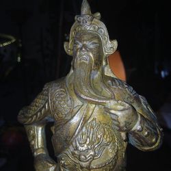Antique Chinese Resin Statue