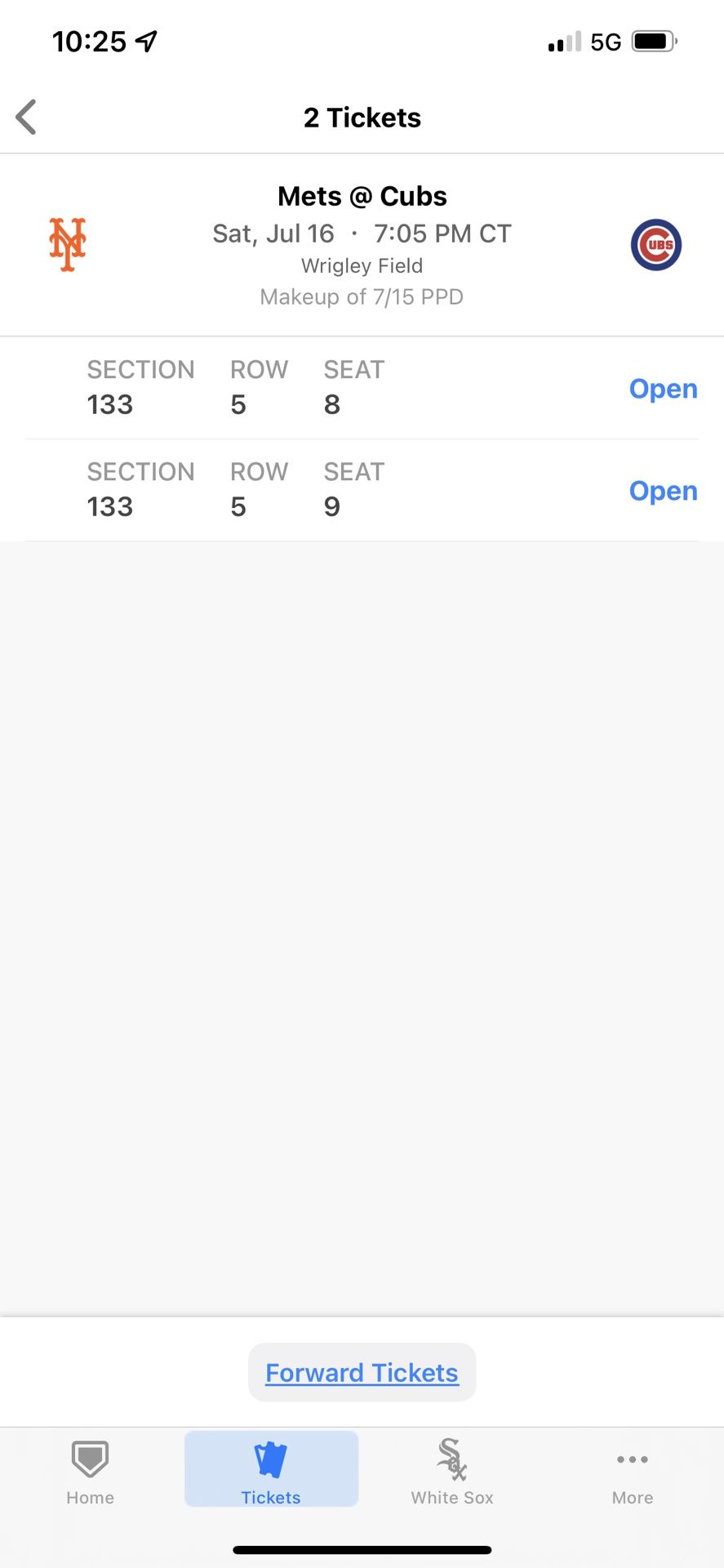 Cubs Tickets