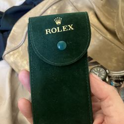 90s Vintage Watch Service/Travel Pouch 