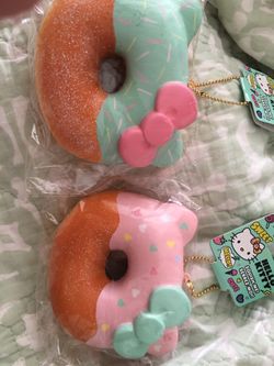Hello kitty donut squishy $10 each