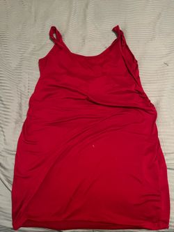 Red dress