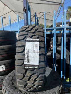 LT285/75/16 ROYAL BLACK MT (4) NEW TIRES INST