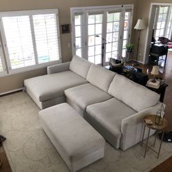 Sectional Sofa With Ottoman 