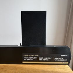 LIKE-NEW - Samsung B-Series HW-B750D DOLBY AUDIO 5.1ch Soundbar with Wireless Subwoofer