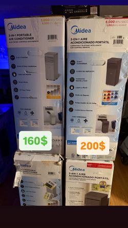 Portable ac units brand new ready for pick up