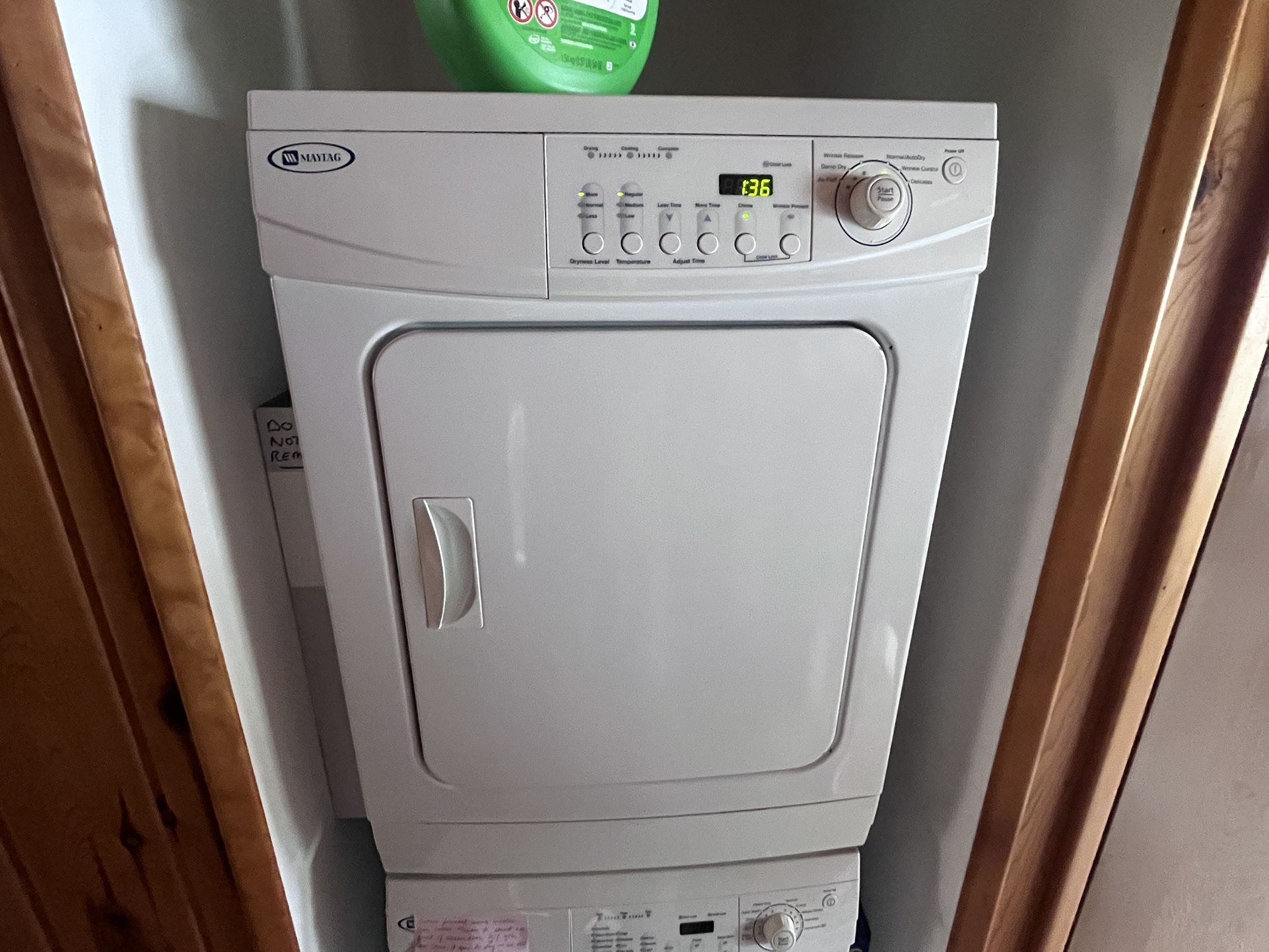 Maytag Stackable Washer /Dryer