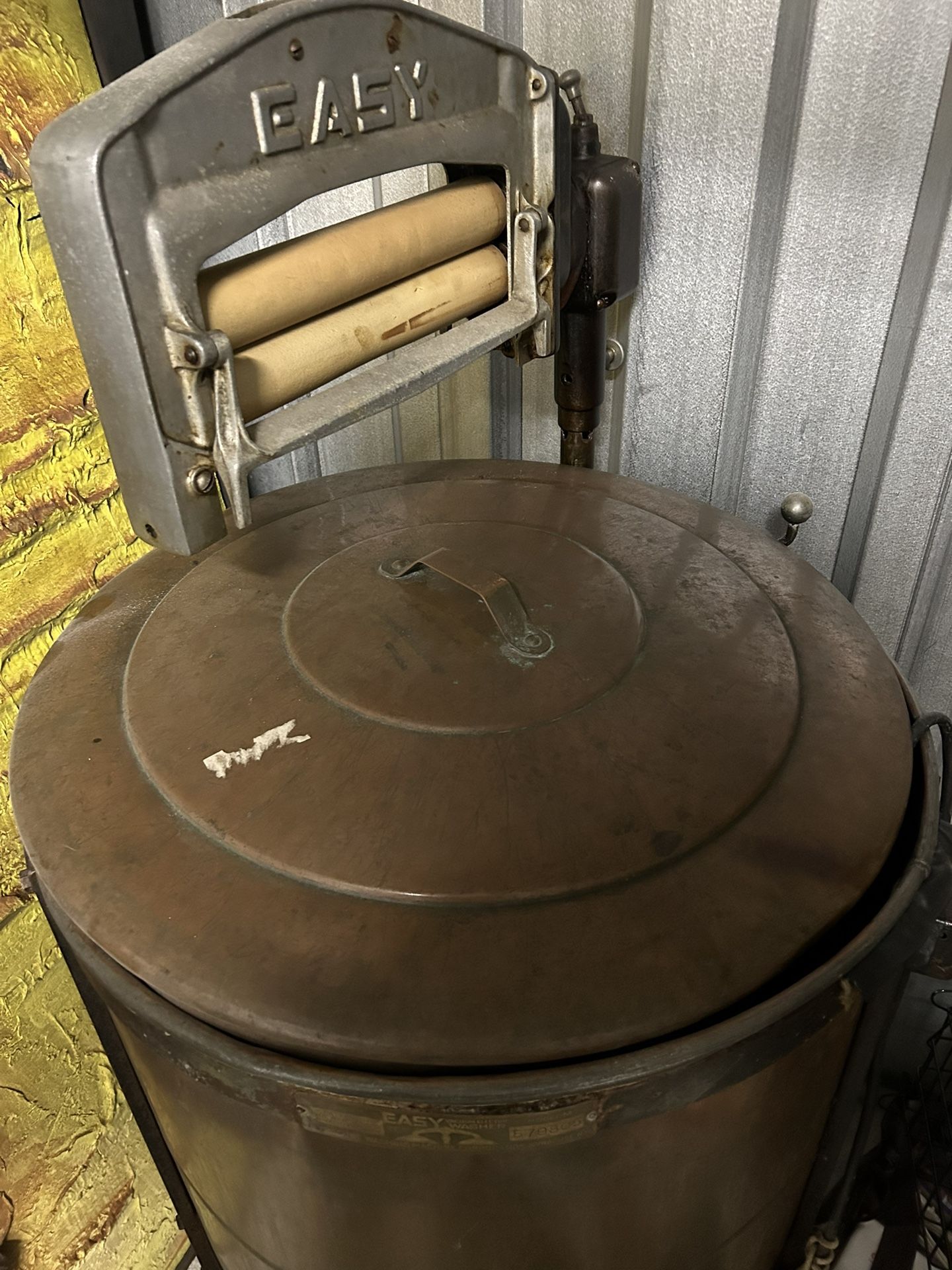 Antique Copper Easy Vacuum Model M Copper Washing Machine