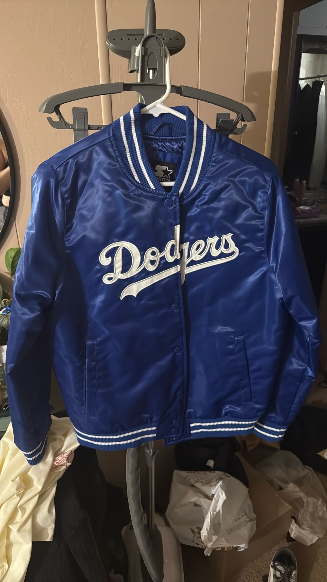 Women Starter Dodger Jacket Size Large