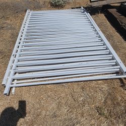 Metal Fence Rail