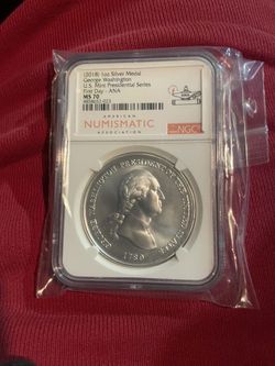 2018 US Presidential 1oz Silver