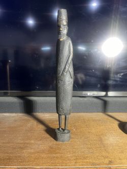 African Carved Statue From Congo