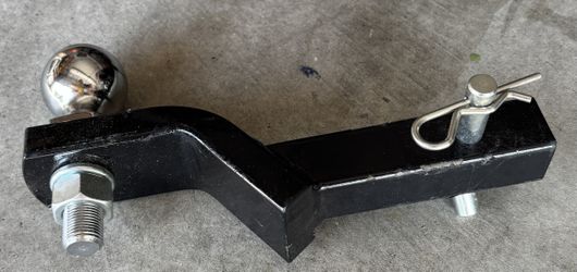1-1/4" Trailer hitch with ball and pin