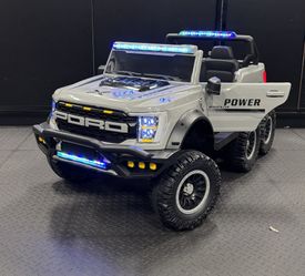 Brand New 6x6 Ford Power Wheel Ride On Toy Car For Kids 