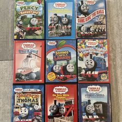 9 Thomas the Tank Engine & Friends DVDs