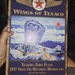 Wings Of Texaco 1927 First Plane Model 