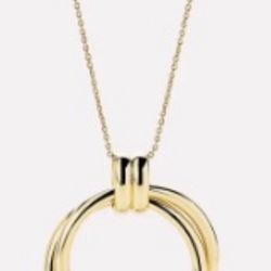 Ana Luisa Gold Pendant Penny Necklace 