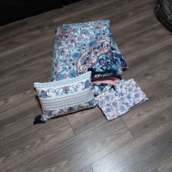 Set De Quilto Full Size 7piezas. 