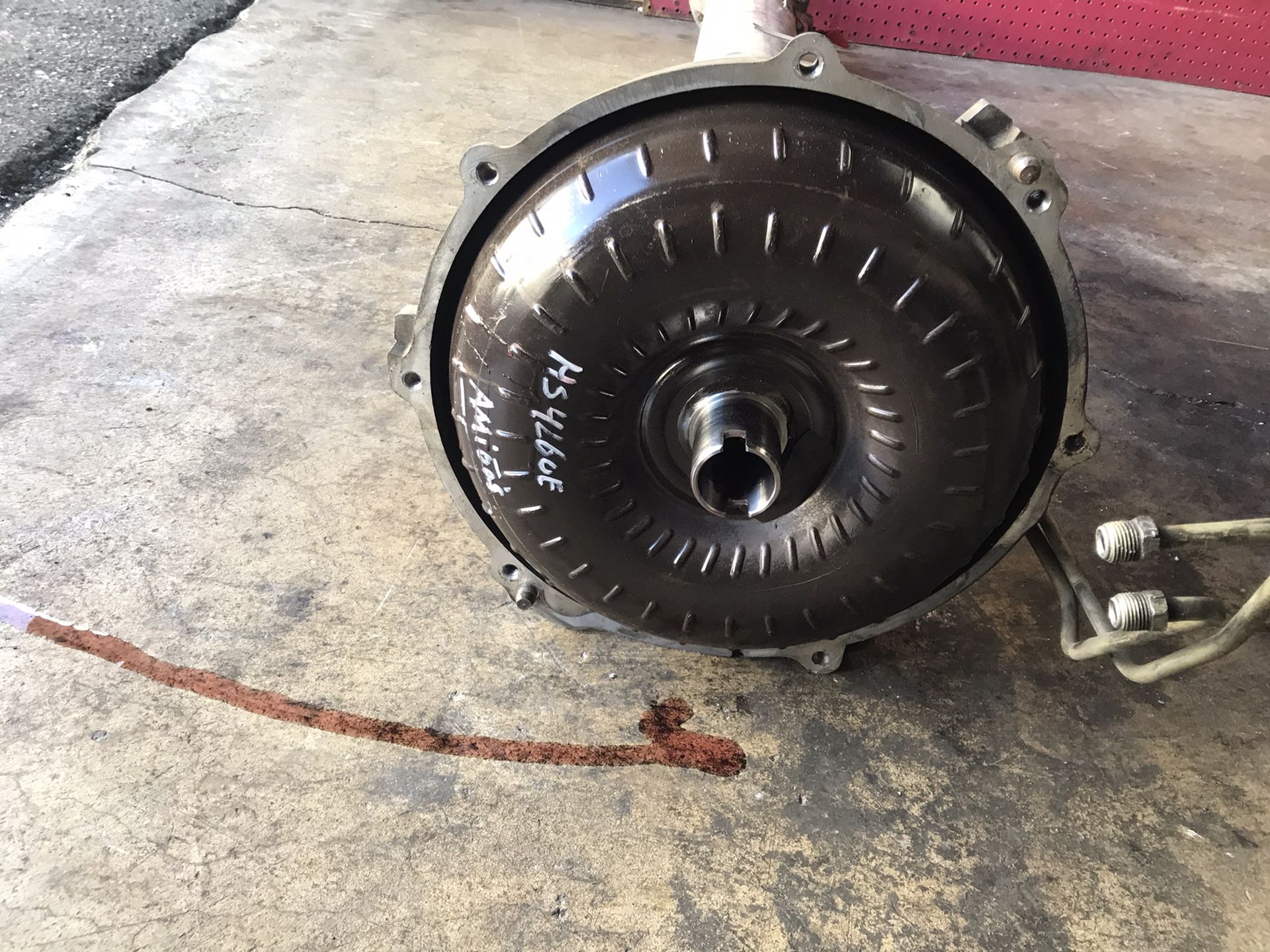 C5 corvette Auto transmission with torque converter and tube/315