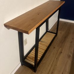 Mid Century Entry Table 