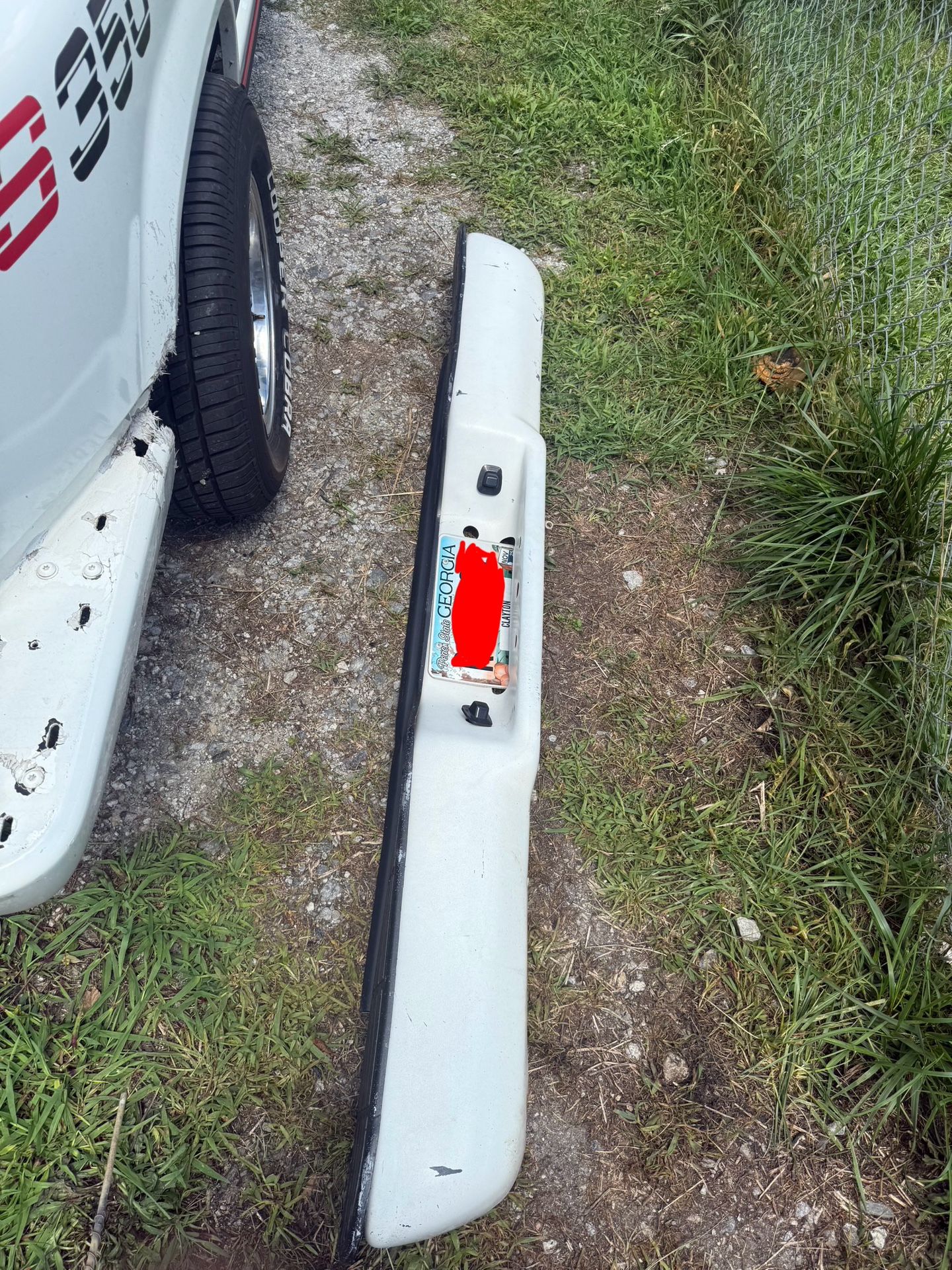 88-98 chevy c1500 rear bumper