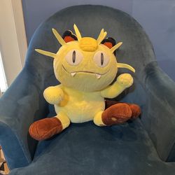 Pokémon Meowth Plush (15 Inch Tall)