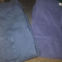 Boys Navy Blue Pants (2)   Size 4T