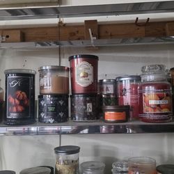 Random scented candles