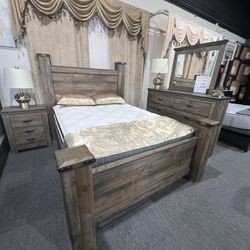 4 Pc King Bedroom Set🎈🎈🎈