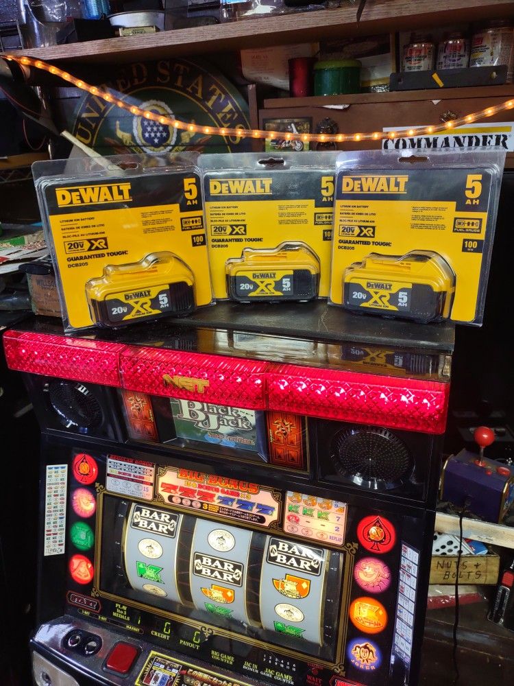 DeWalt 5AH Batteries