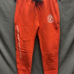  Men’s Superfresh Slim Fit Orange Joggers - Size Small