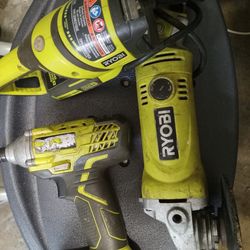 Used Ryobi set