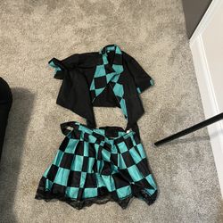 Tonjiro Skirt Cosplay 