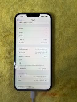Apple iPhone 13 Pro Max  256GB SIM Locked AT&T