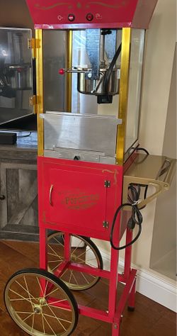 Nostalgia Electrics Standing Popcorn Machine