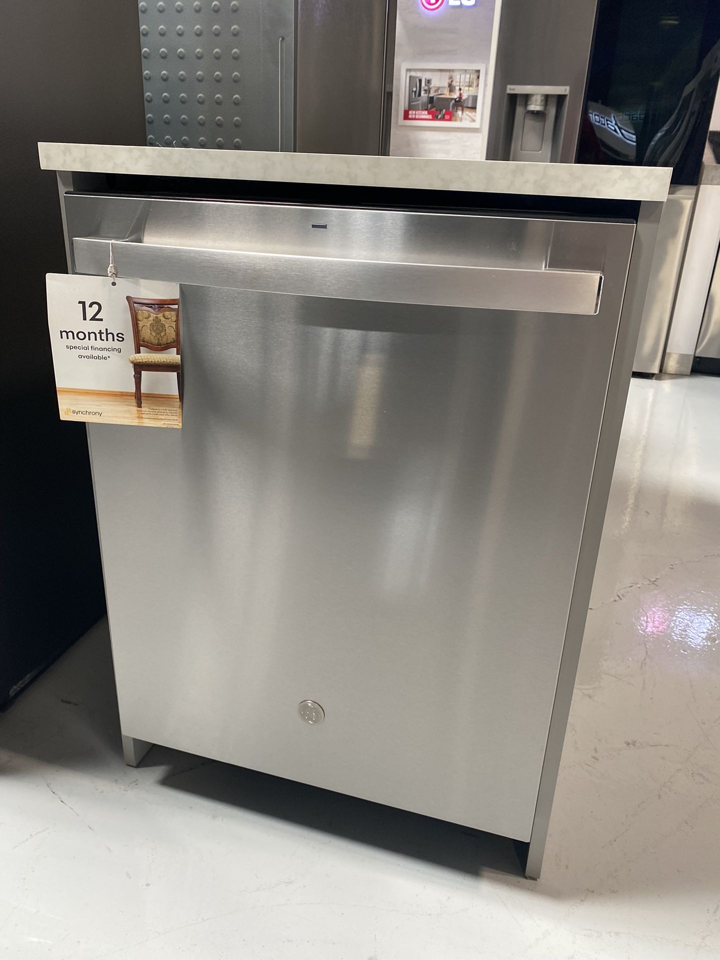 Stainless Steel Top Control With Plastic Interior Dishwasher
