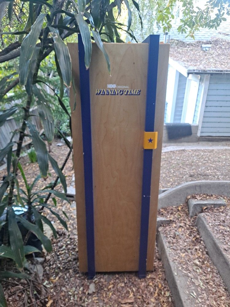 Custom Lakers Wooden Storage Locker - HBO Winning Time