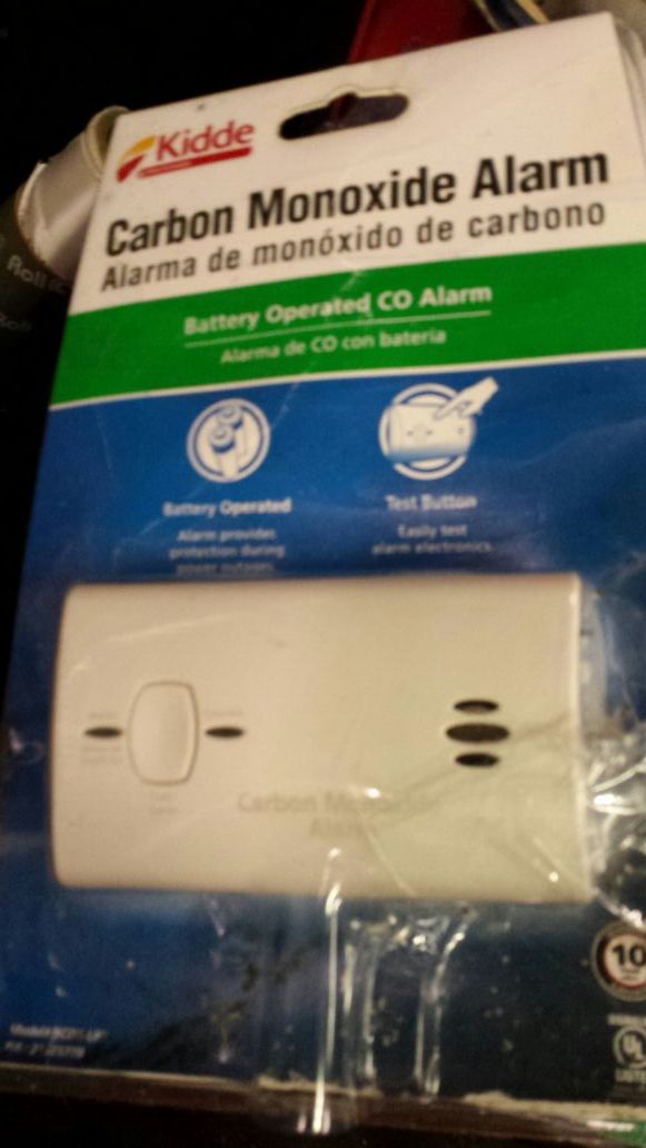 Carbon monoxide detector. I have 3 in stock