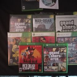 Rockstar Game Bundle GTA Red Dead Tested Working