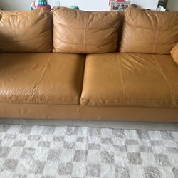 Leather Sofa 