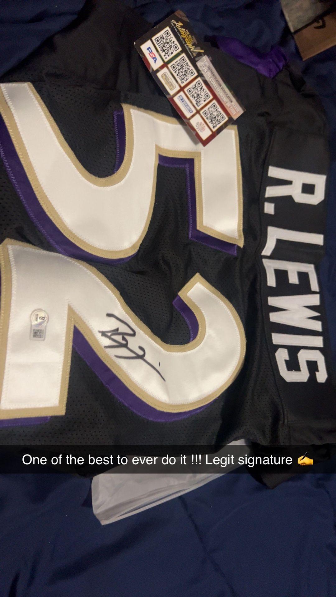 Autographed Jersey!!